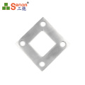 Guangzhou factory hot selling stainless steel bottom plate ss304 201 column bottom flange